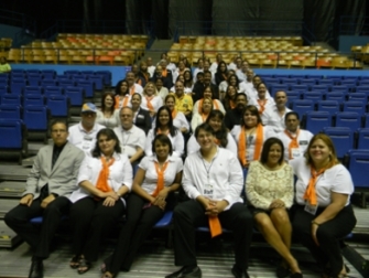 El Comisionado de la CDCOOP agradeció a todo su personal por el éxito de la actividad.
